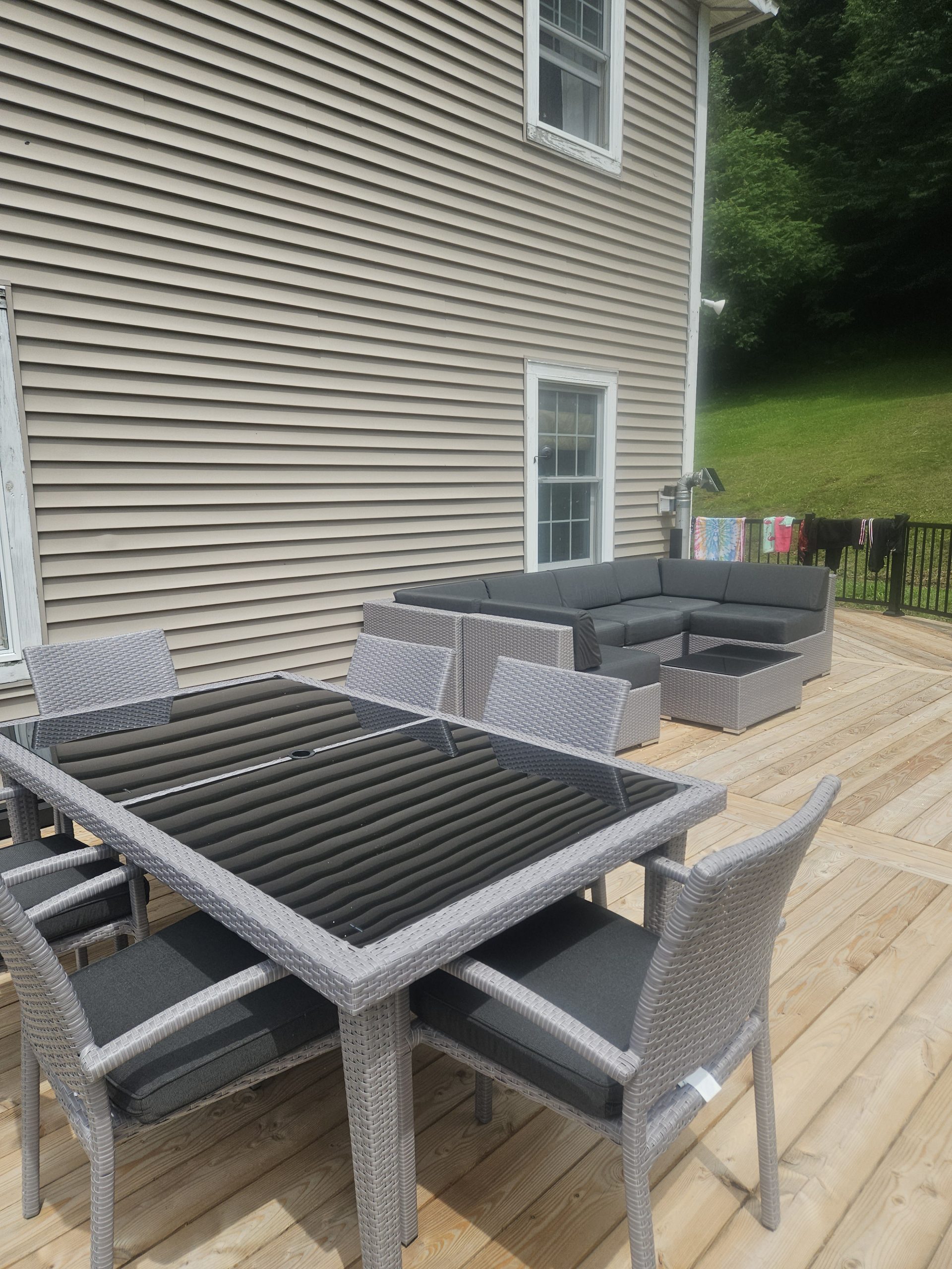 Ohana Wicker Furniture Combo Set